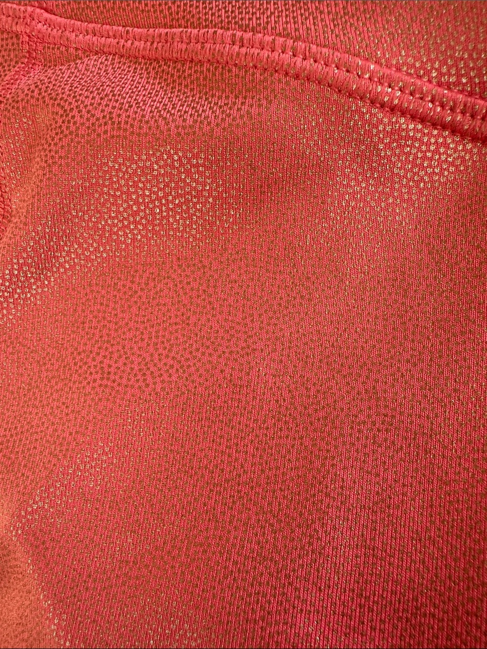 Puma Coral Pink V Front Crop Leggings with Side Pockets size L - Picture 11 of 11
